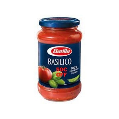Picture of BARILLA BASIL SAUCE 50C OFF 400GR